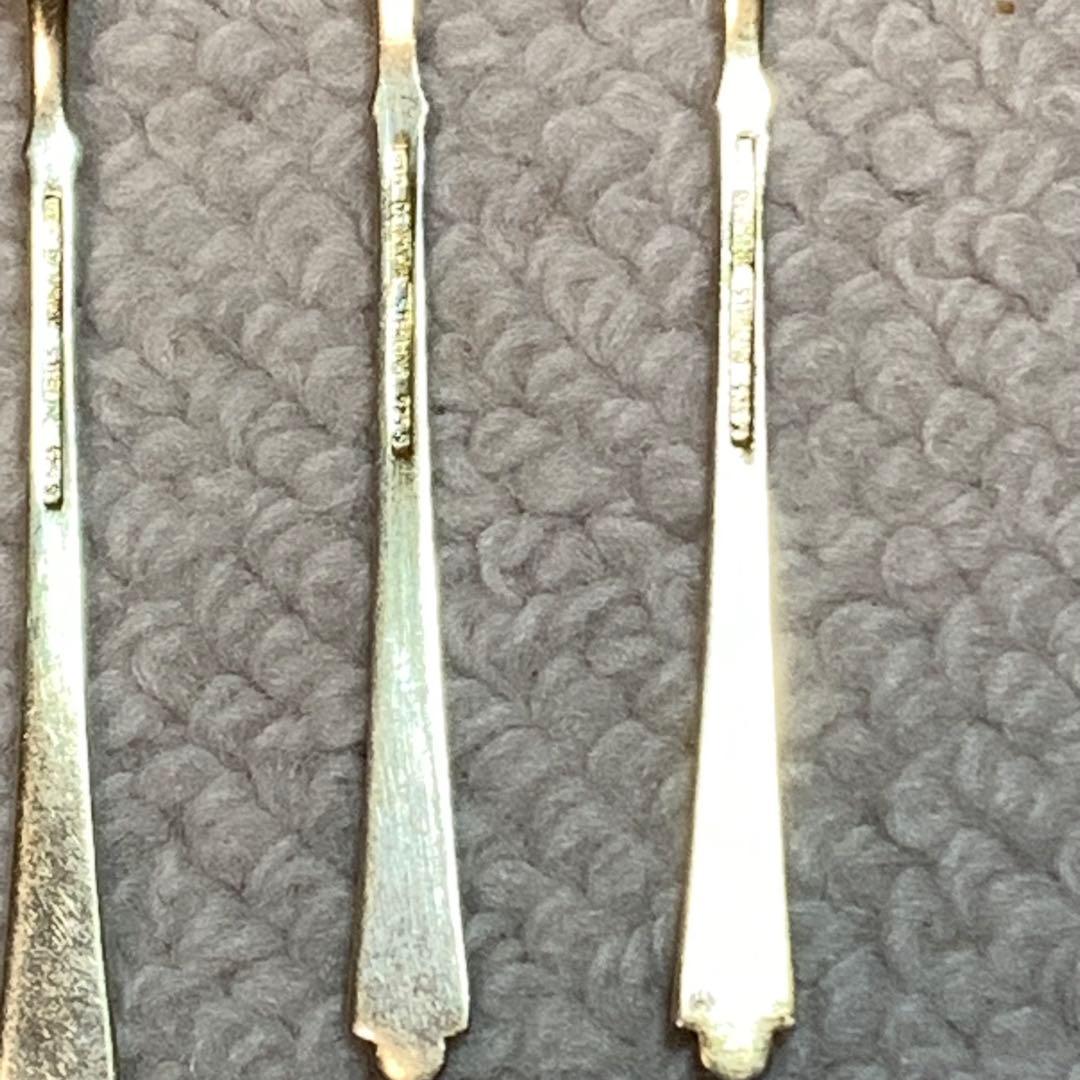 エラデンマーク　デミタススプーン　エナメル・七宝焼　スターリングシルバー925