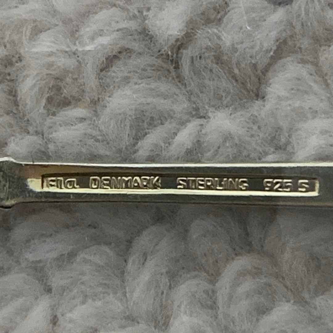 エラデンマーク　デミタススプーン　エナメル・七宝焼　スターリングシルバー925