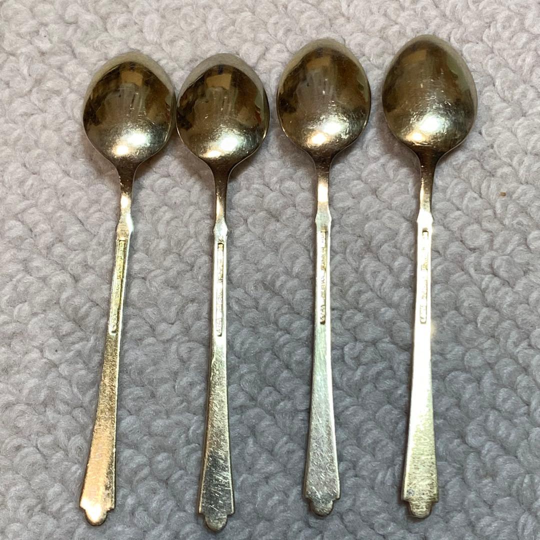 エラデンマーク　デミタススプーン　エナメル・七宝焼　スターリングシルバー925