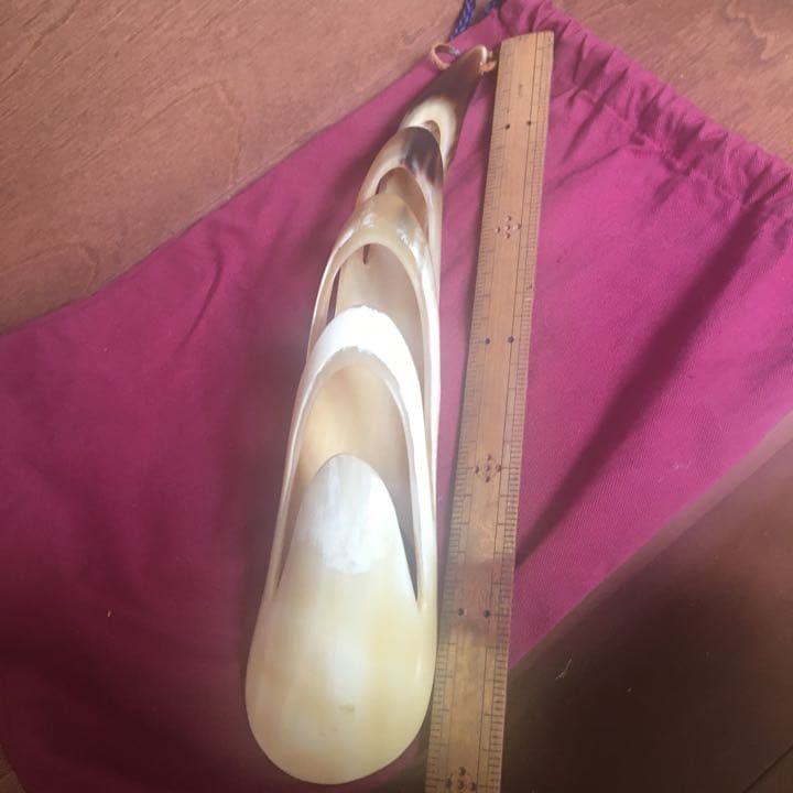 希少　英国ABBEY HORN 置物