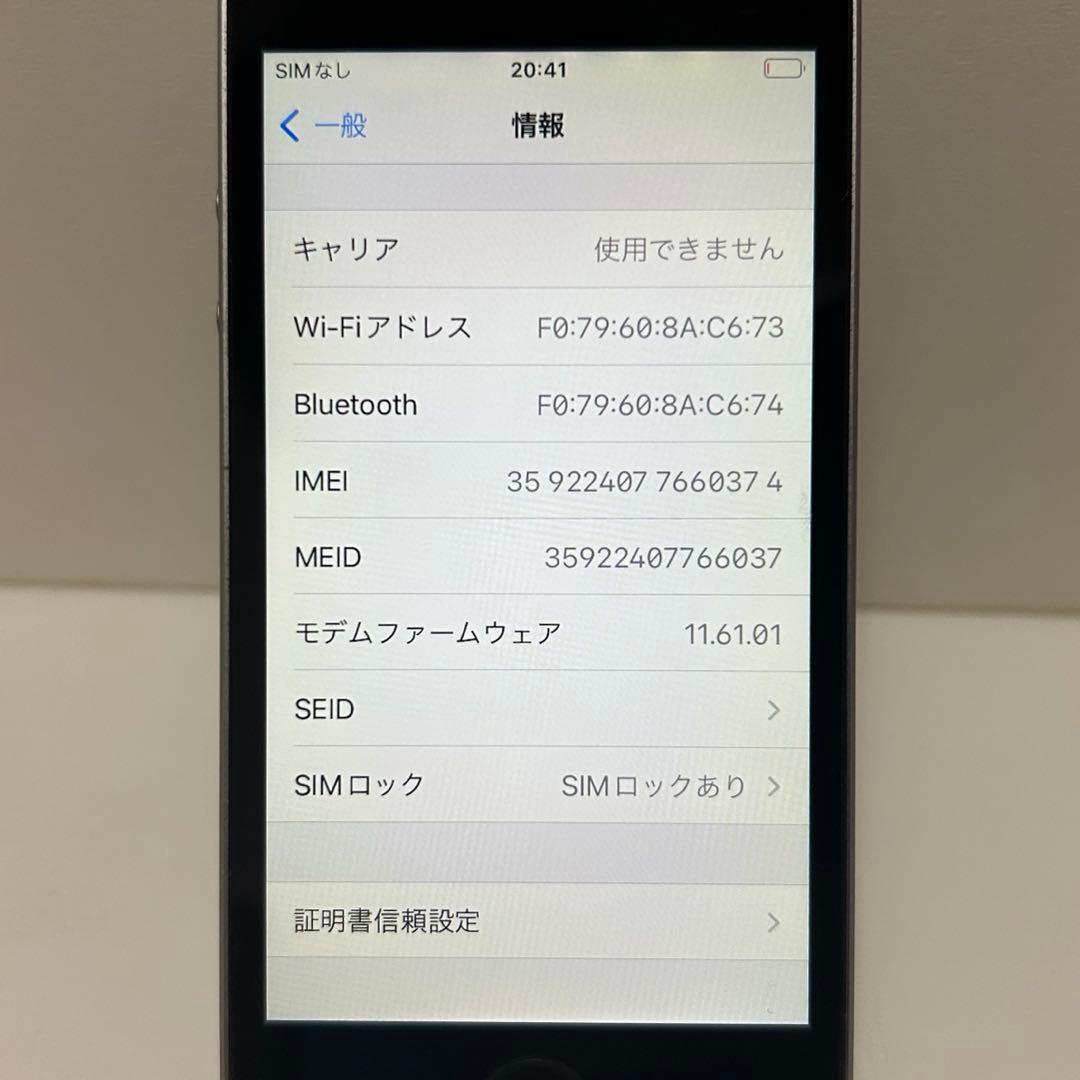 iPhone SE 第1世代 T016448