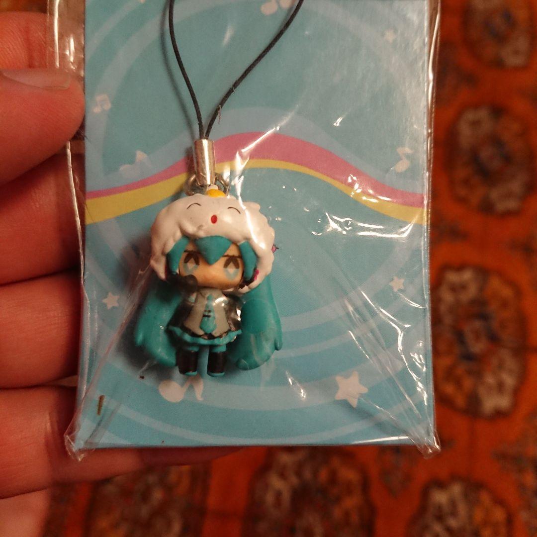 未開封:初音ミク「しゅうまい君・フィギアストラップ全４種」