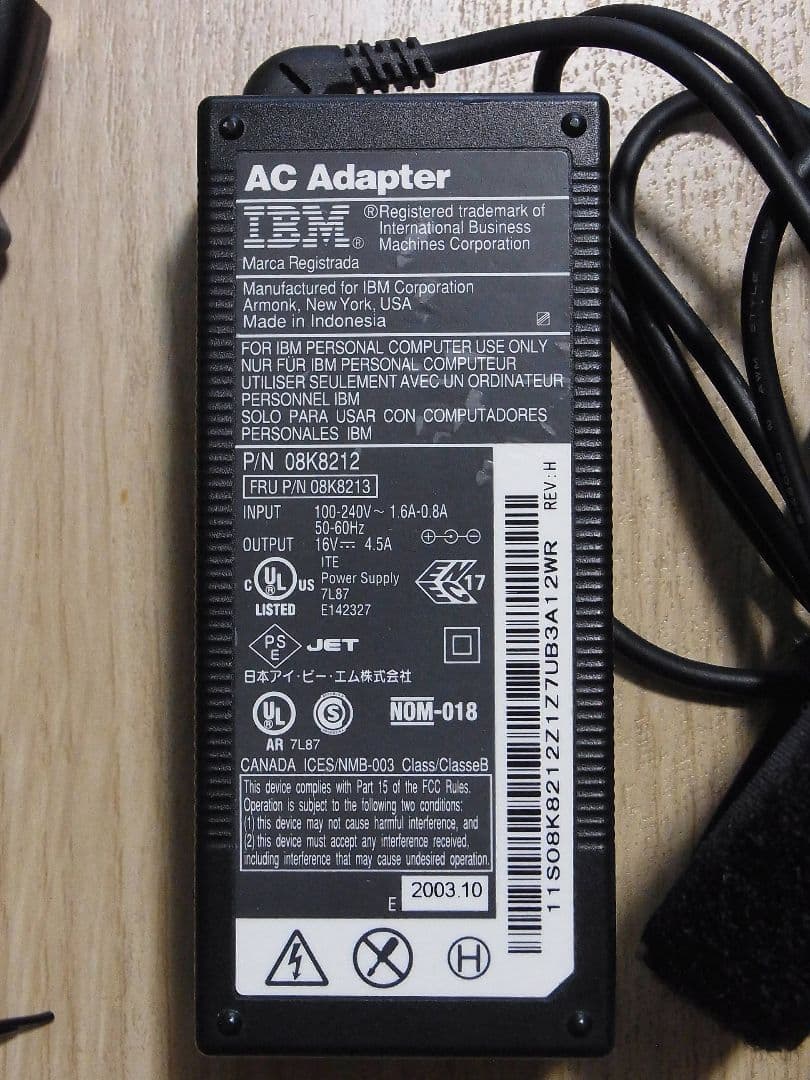 [動作確認済]ThinkPadX40 RunCoreSSD換装済