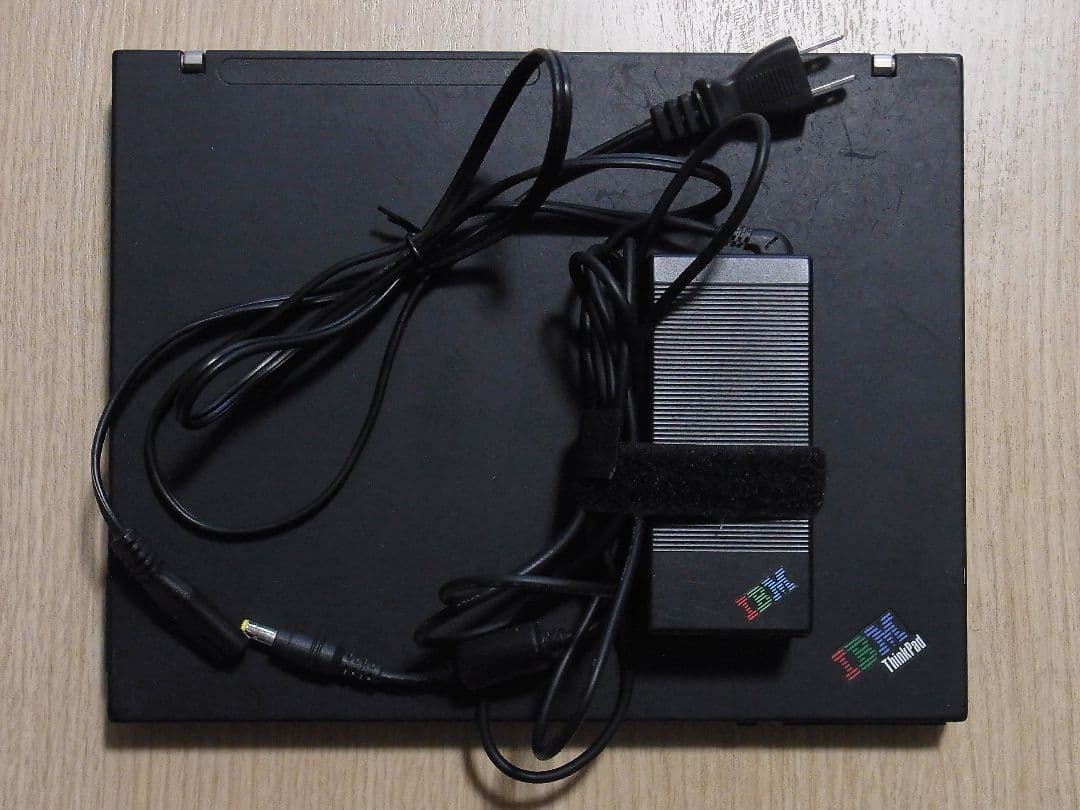 [動作確認済]ThinkPadX40 RunCoreSSD換装済