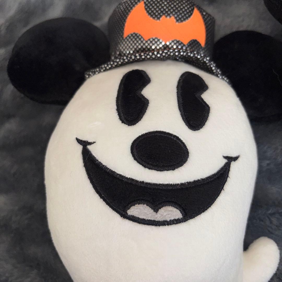 2009年TDR ハロウィーン ゴースト ミッキー＆ミニー ペア ぬいぐるみレア