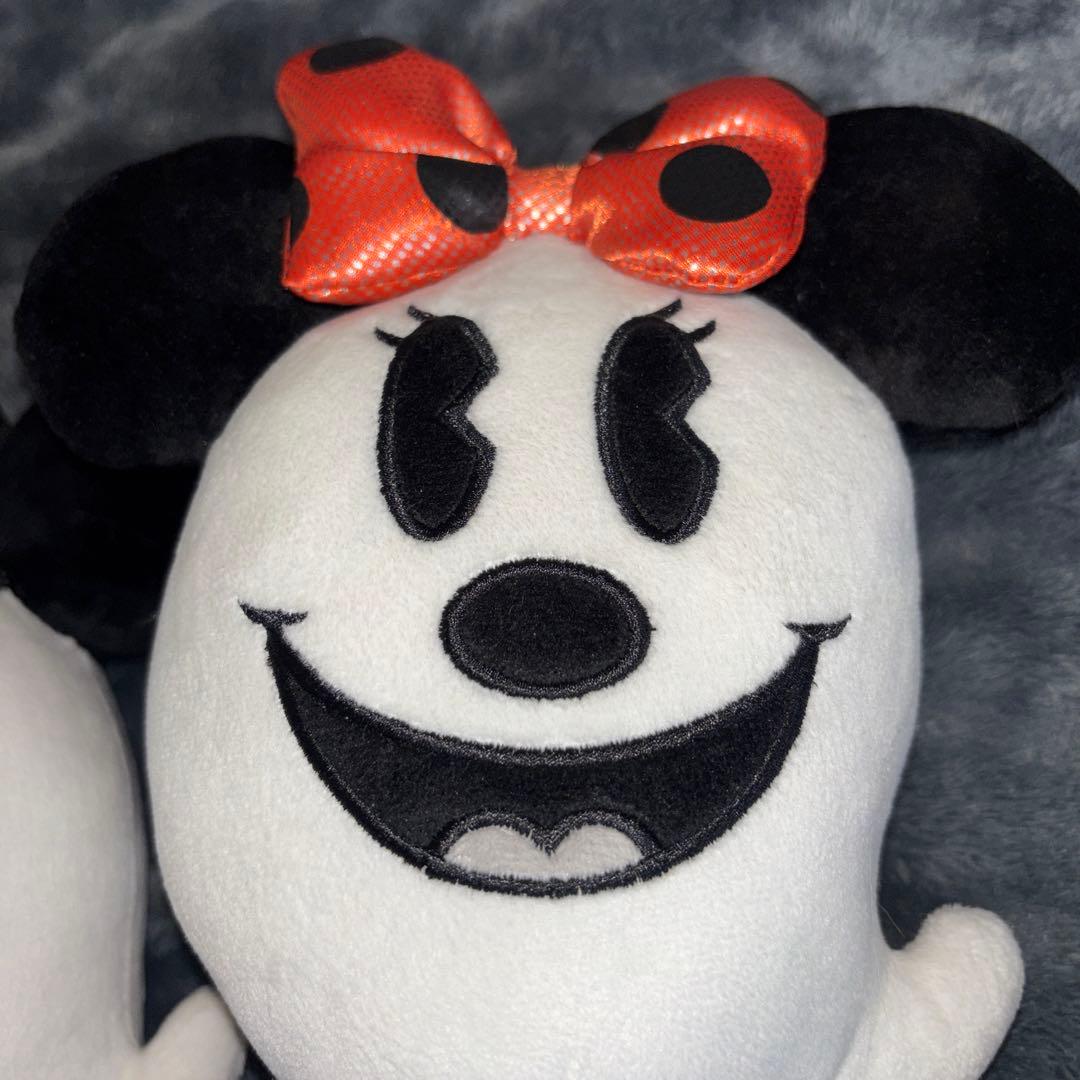 2009年TDR ハロウィーン ゴースト ミッキー＆ミニー ペア ぬいぐるみレア