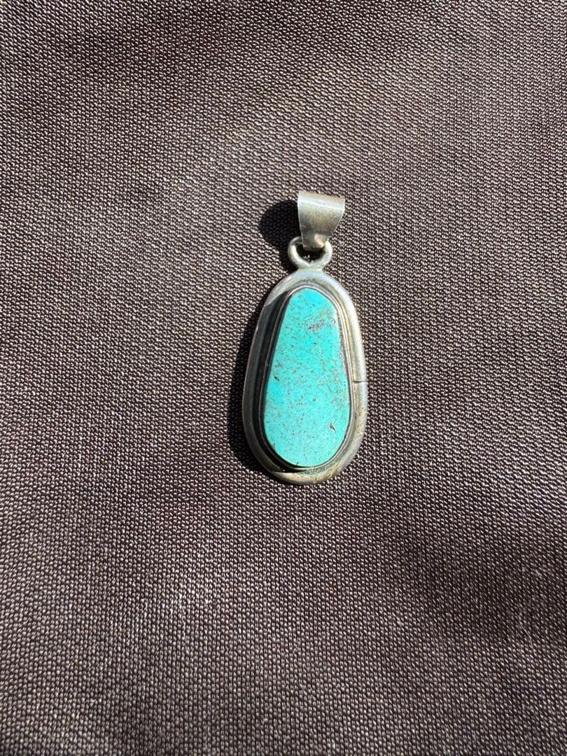 ターコイズ シルバーペンダント ナバホ