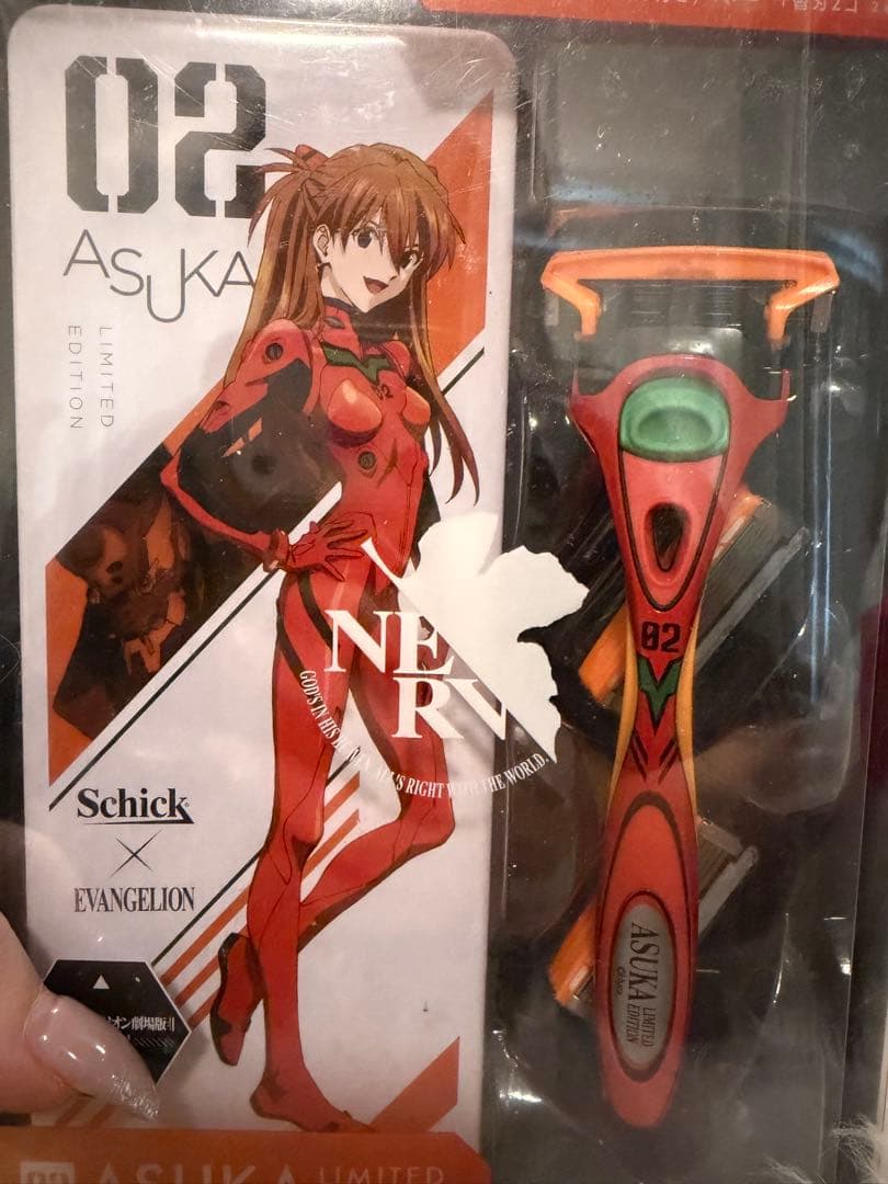 エヴァンゲリオン シェーバー アスカ レイセット 限定版