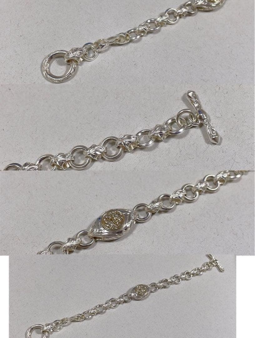 Maxi ハワジュ　14K Gold & Silver 925 ブレスレット