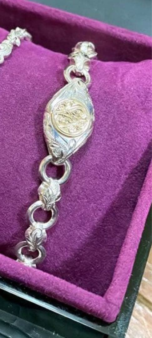 Maxi ハワジュ　14K Gold & Silver 925 ブレスレット