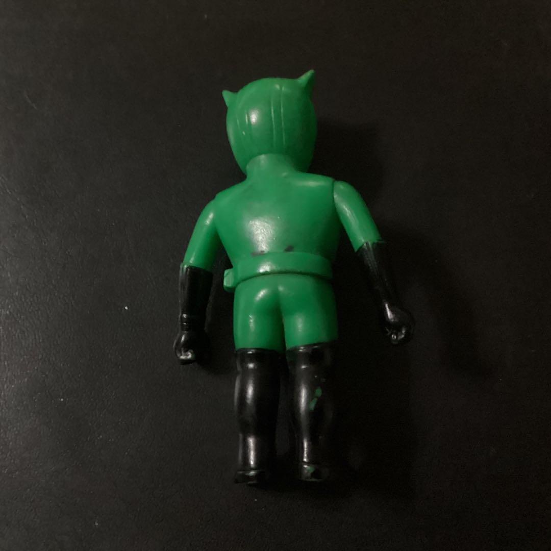 当時物　ポピー　科学忍者隊ガッチャマン「みみずくの竜」ミニソフビ　約10cm