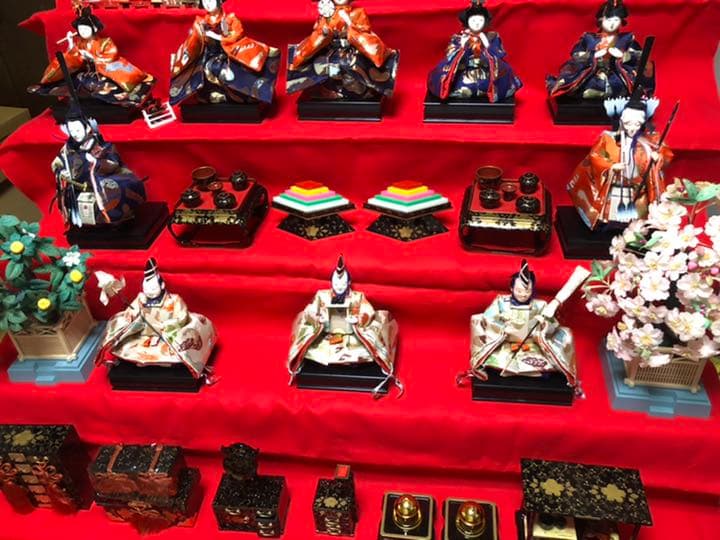 【即購入不可】お雛様　雛人形　7段飾り　4個口配送セット購入のみ　③小物飾り等箱