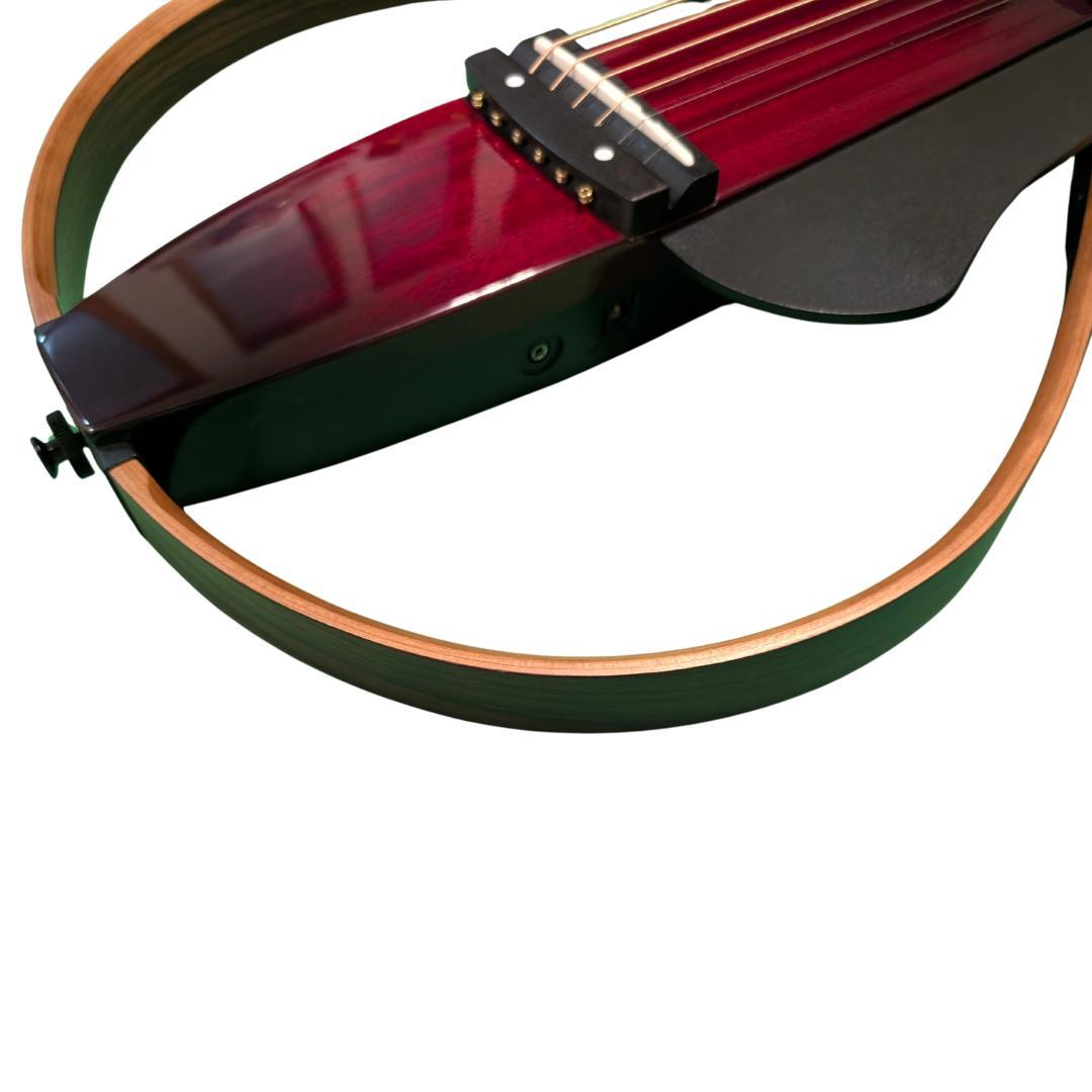 【美品】YAMAHA サイレントギター SLG200S CRB／ケース・説明書付