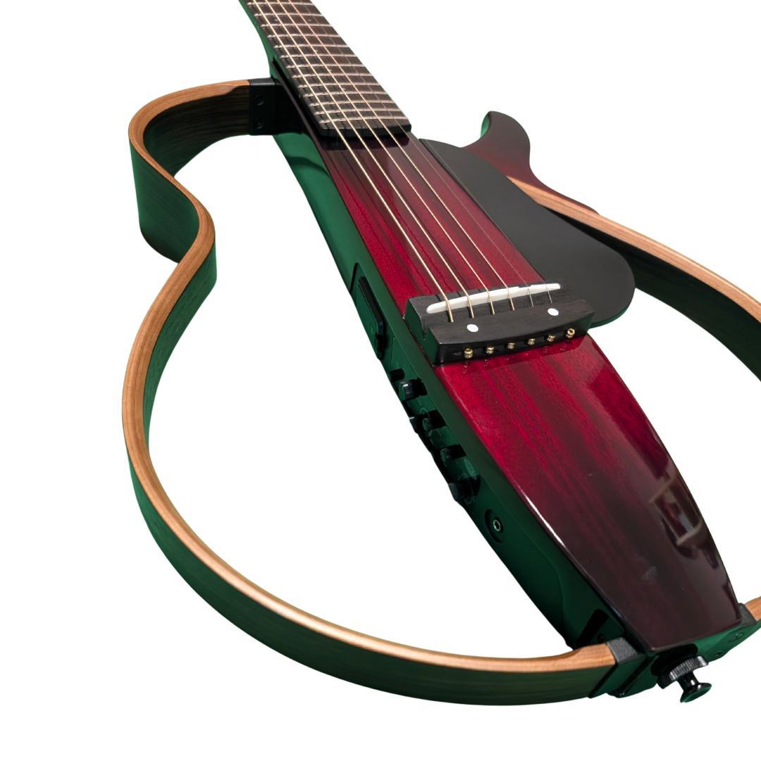 【美品】YAMAHA サイレントギター SLG200S CRB／ケース・説明書付