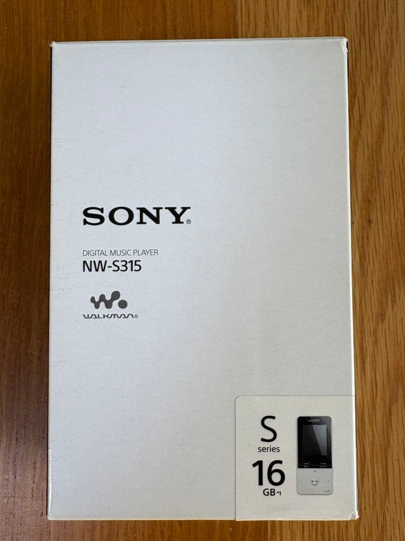 SONY ウォークマン　NW-S315 ホワイト