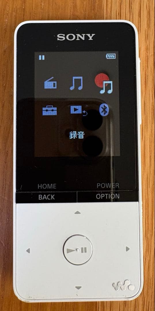 SONY ウォークマン　NW-S315 ホワイト