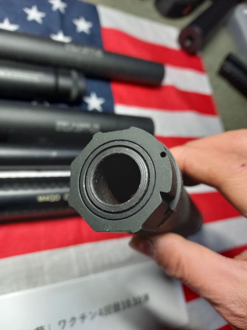 M4QD CAL. 5.56MM サイレンサー 6個セット