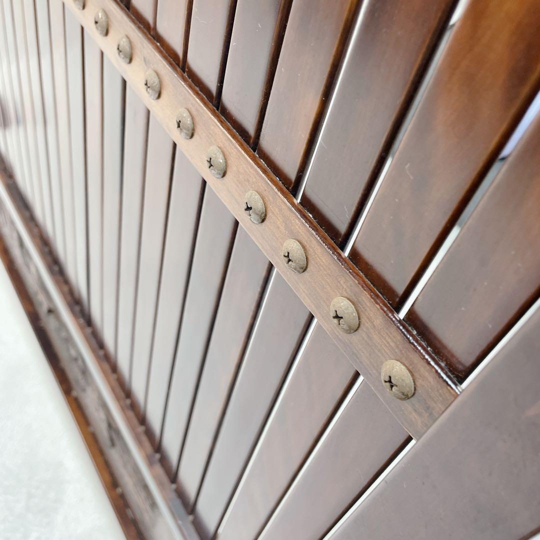 ✨希少✨　昭和レトロ 和風 間仕切り パーテーション 衝立 和柄彫り　レア