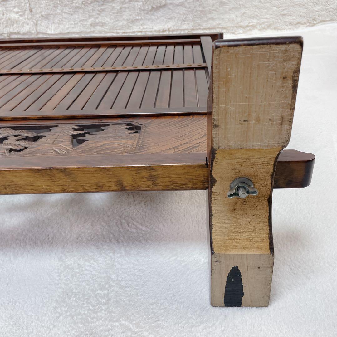 ✨希少✨　昭和レトロ 和風 間仕切り パーテーション 衝立 和柄彫り　レア