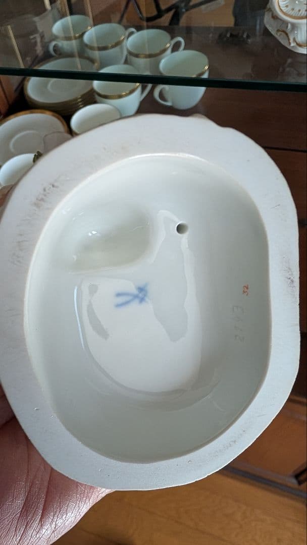 マイセン フィギュリン ペア ケンドラー 葡萄売りの少年＆羊飼いの少女 双剣