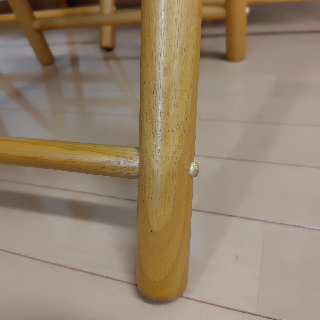 不二貿易 フォールディングチェアー ミラン(ナチュラル) FC-14　３脚