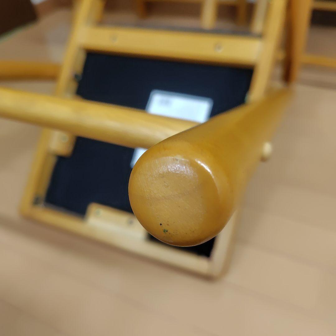 不二貿易 フォールディングチェアー ミラン(ナチュラル) FC-14　３脚