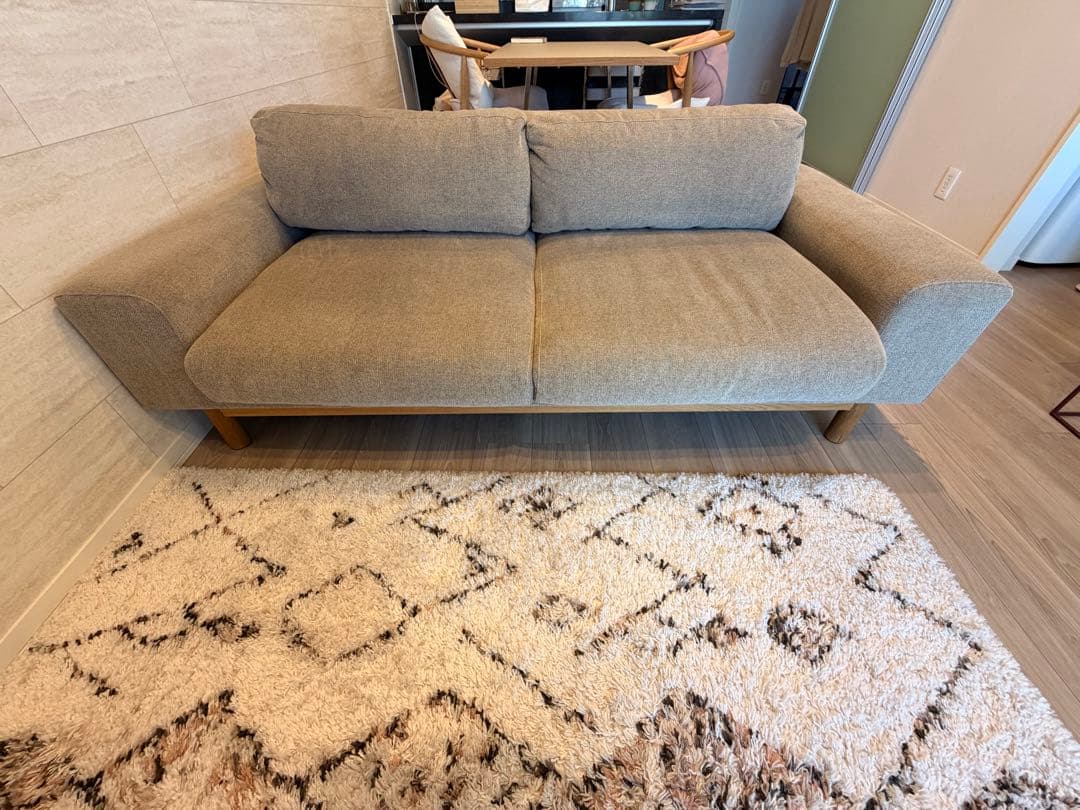 KANADEMONO ファブリック ソファ2seater