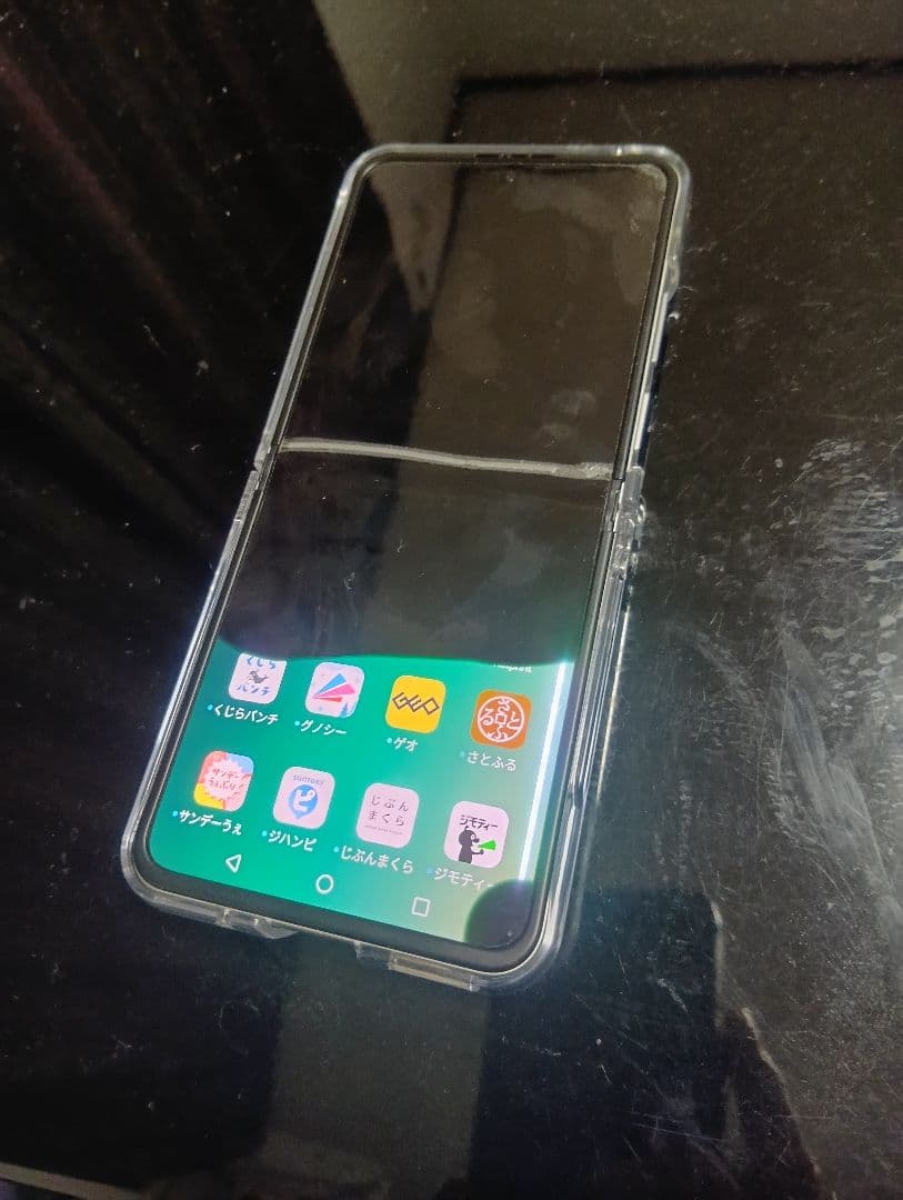 ジャンク　ZTE　nubia Flip 2　Y!mobile　 ケース付き