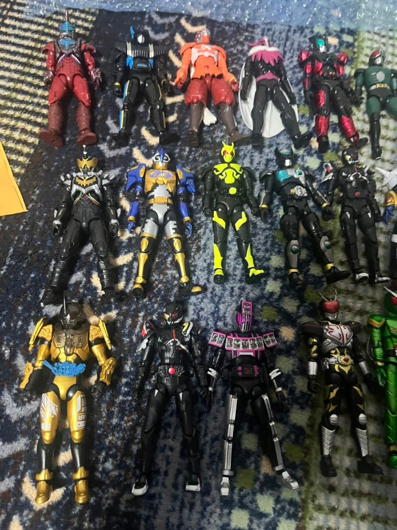 掌動　ナスカドーパント 仮面ライダー　ダブル　 仮面ライダーダークキバ他１８体