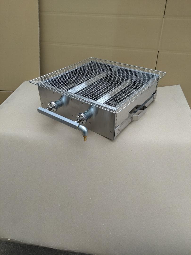 ガス 網焼き器 焼物グリラー 炉ばた焼器 串焼 網焼 焼物調理 海の家 縁日祭り