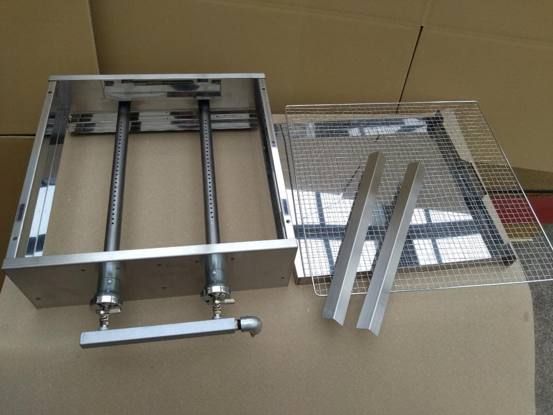 ガス 網焼き器 焼物グリラー 炉ばた焼器 串焼 網焼 焼物調理 海の家 縁日祭り