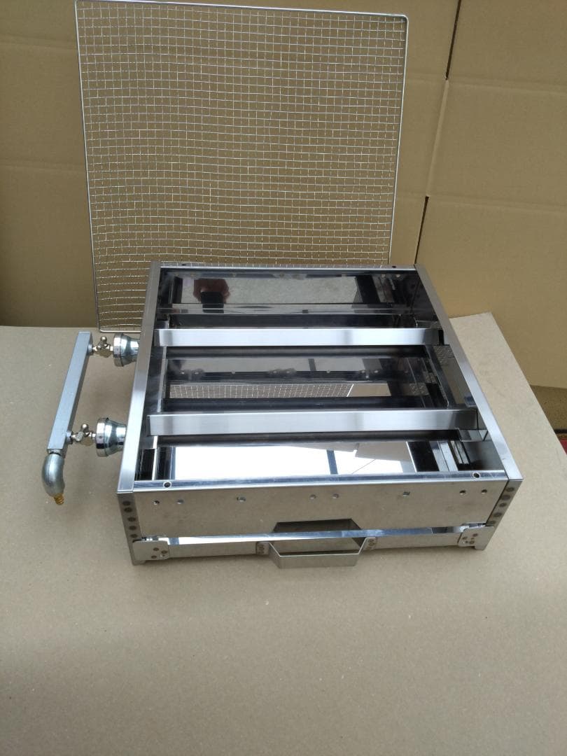 ガス 網焼き器 焼物グリラー 炉ばた焼器 串焼 網焼 焼物調理 海の家 縁日祭り