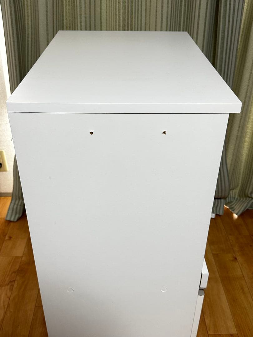 mmホワイト 引き出し式レンジボード