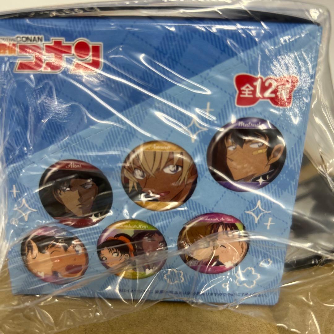 【新品未開封】名探偵コナン キャラバッジコレクション シークレットトーク 2箱