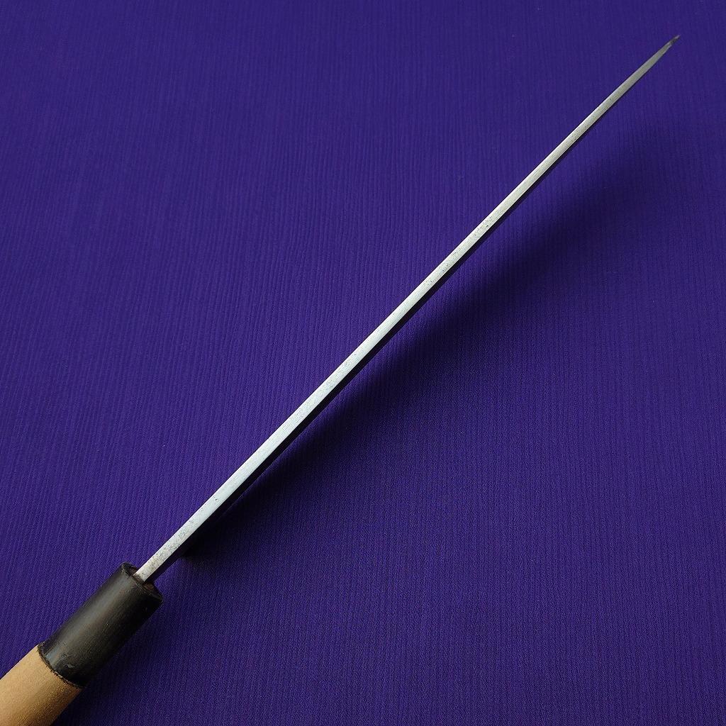 刺身包丁 萬代 刃長約230㎜ 片刃 和包丁 柳刃包丁 正夫 庖丁 《0484》