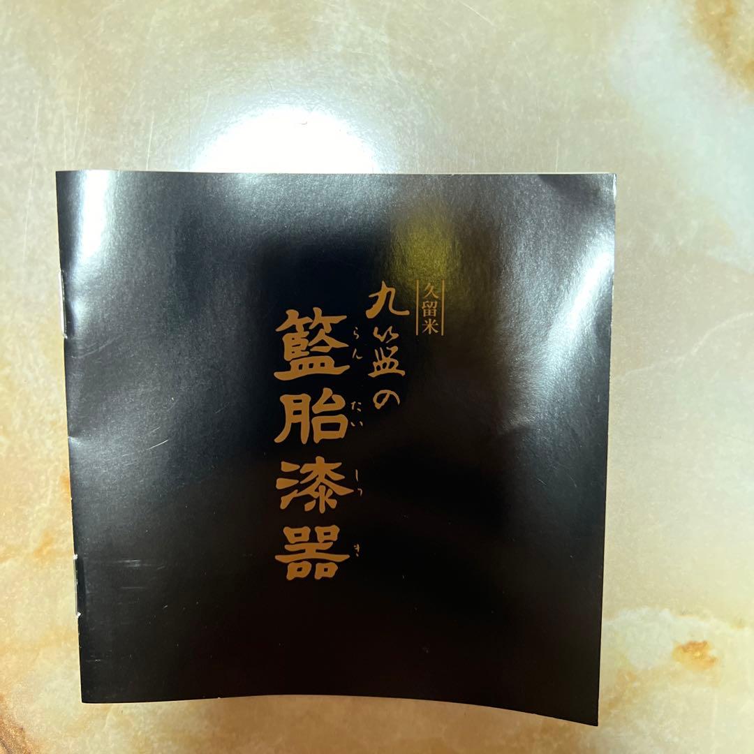 久留米 九藍 手付盛籠　九州籃胎漆器 らんたいバスケット　竹籠　漆器　伝統工芸