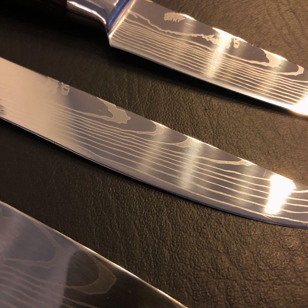 専用　三徳包丁　シェフナイフ　ダマスカス　包丁　4本セット＋1本