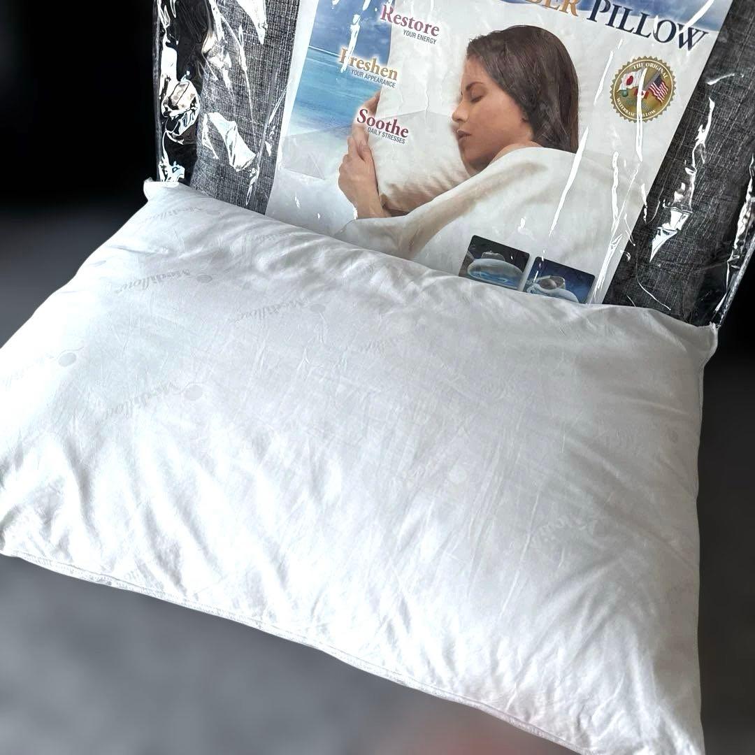 【定価15,000円】ウォーターベース ファイバーピロー 高さ調節可 カナダ製