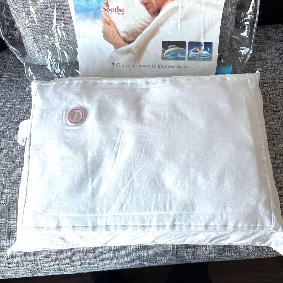 【定価15,000円】ウォーターベース ファイバーピロー 高さ調節可 カナダ製