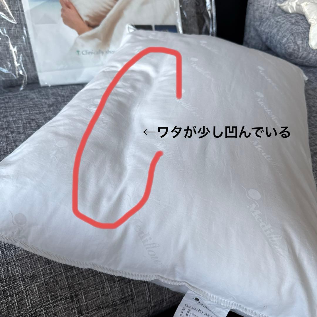 【定価15,000円】ウォーターベース ファイバーピロー 高さ調節可 カナダ製