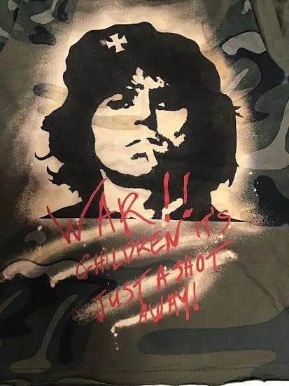 ブディストパンク　キース・リチャーズｘカモT　未使用　Buddhist Punk