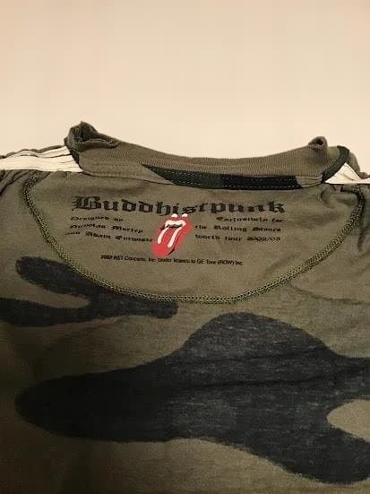 ブディストパンク　キース・リチャーズｘカモT　未使用　Buddhist Punk