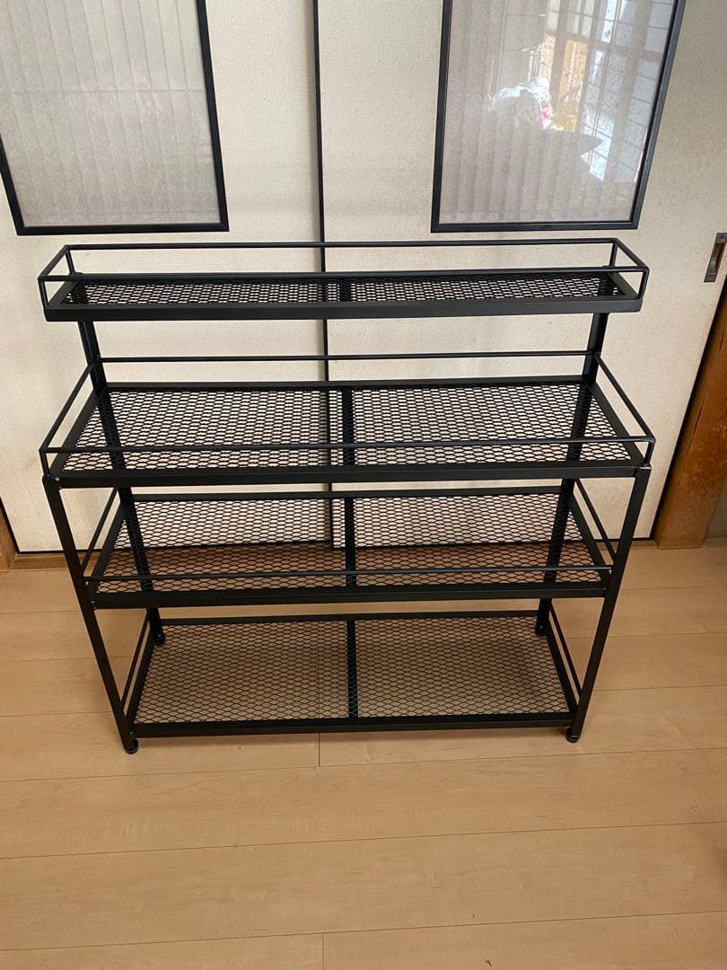 アイアンシェルフ　アイアンラック　インダストリアル スチールラック