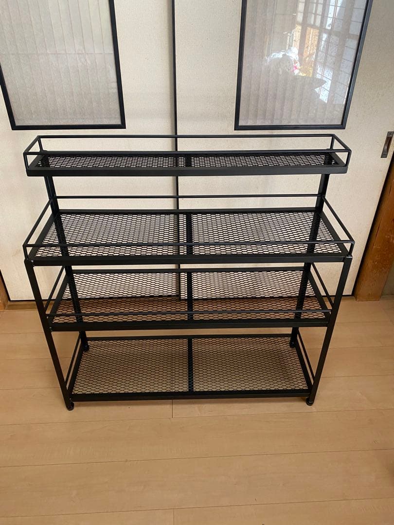 アイアンシェルフ　アイアンラック　インダストリアル スチールラック