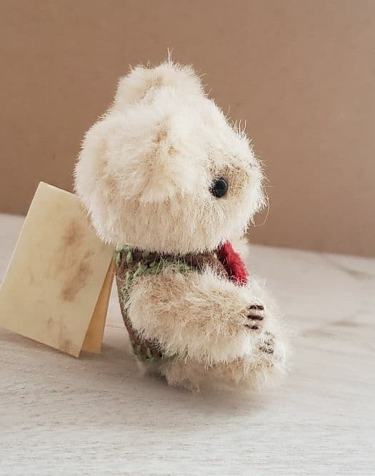小さなふわふわ ベア ちゃん 作家 テディベア