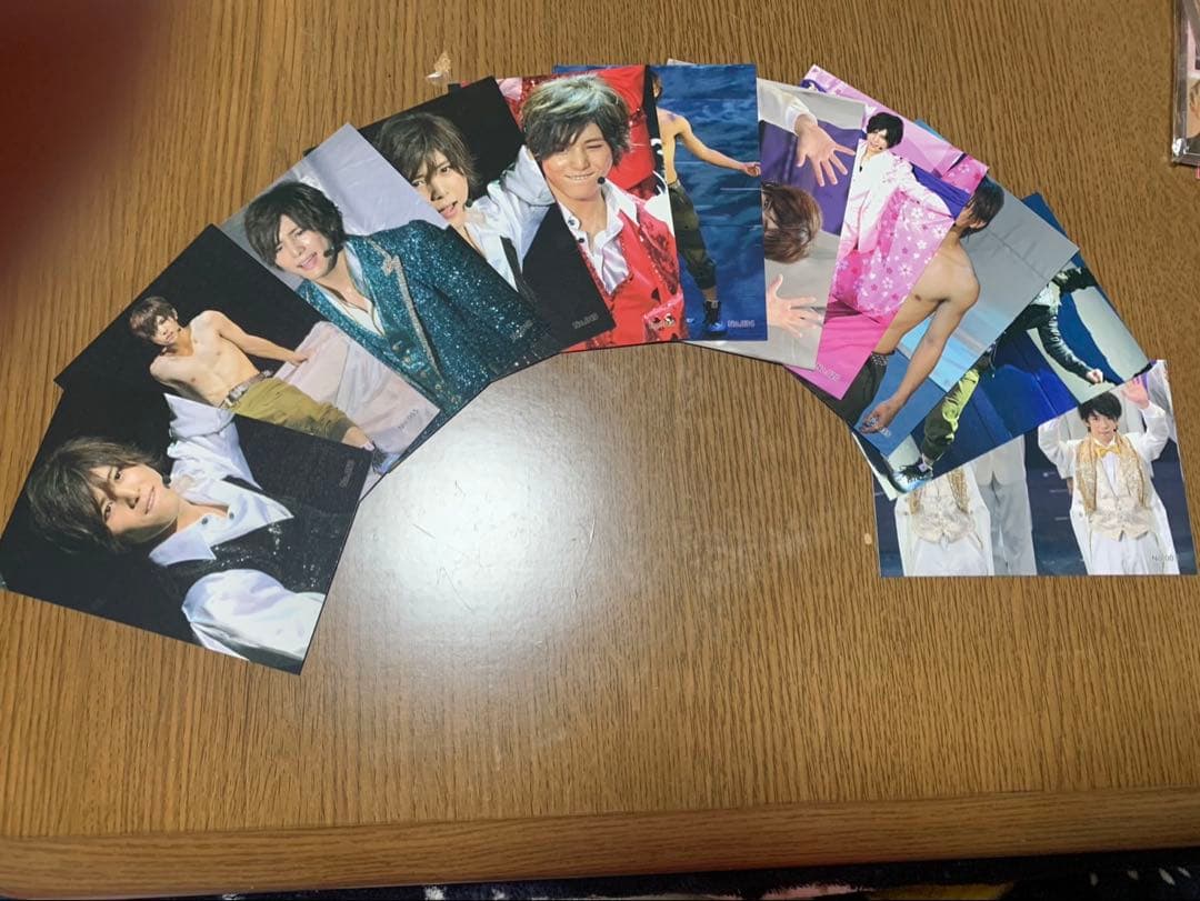 Hey! Say!JUMP山田涼介お得写真セット１１枚＋メモ、シール付き、定規