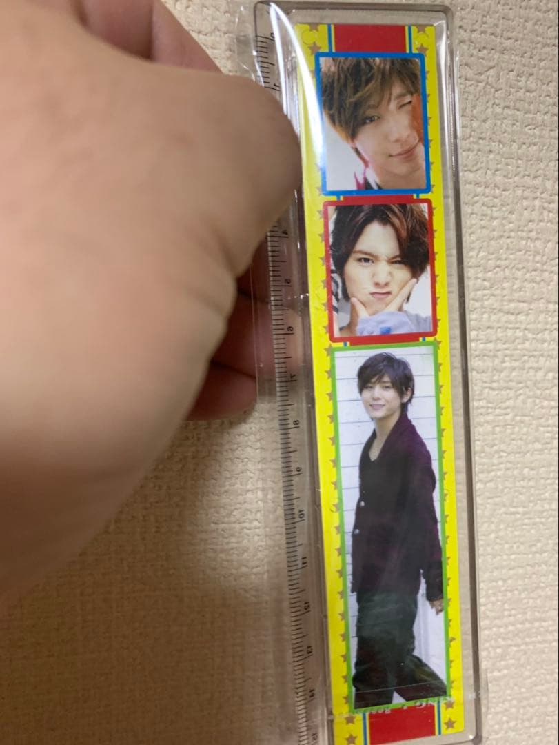 Hey! Say!JUMP山田涼介お得写真セット１１枚＋メモ、シール付き、定規