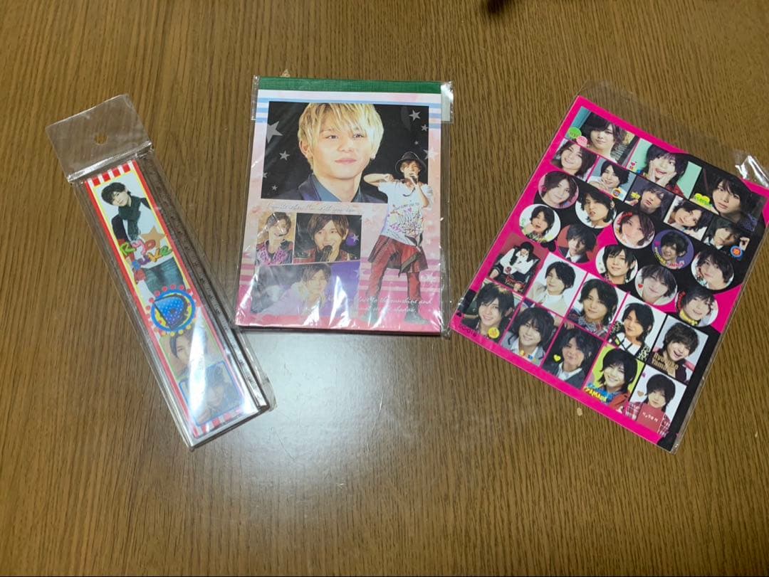 Hey! Say!JUMP山田涼介お得写真セット１１枚＋メモ、シール付き、定規