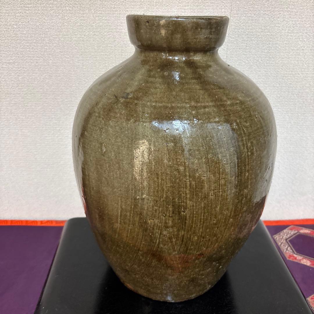 アンティークの壺約34cm