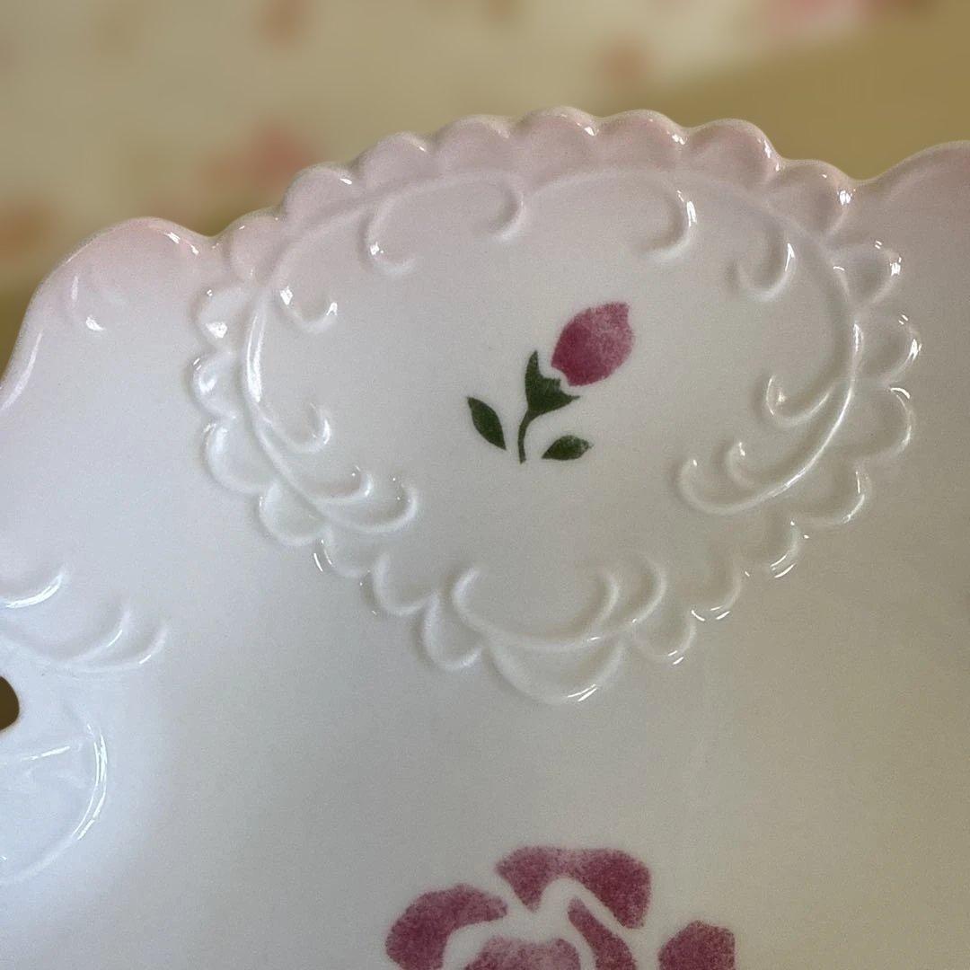 日本製 マニー　ローズ　バロックアナイスボウル Lサイズ　深皿　鉢